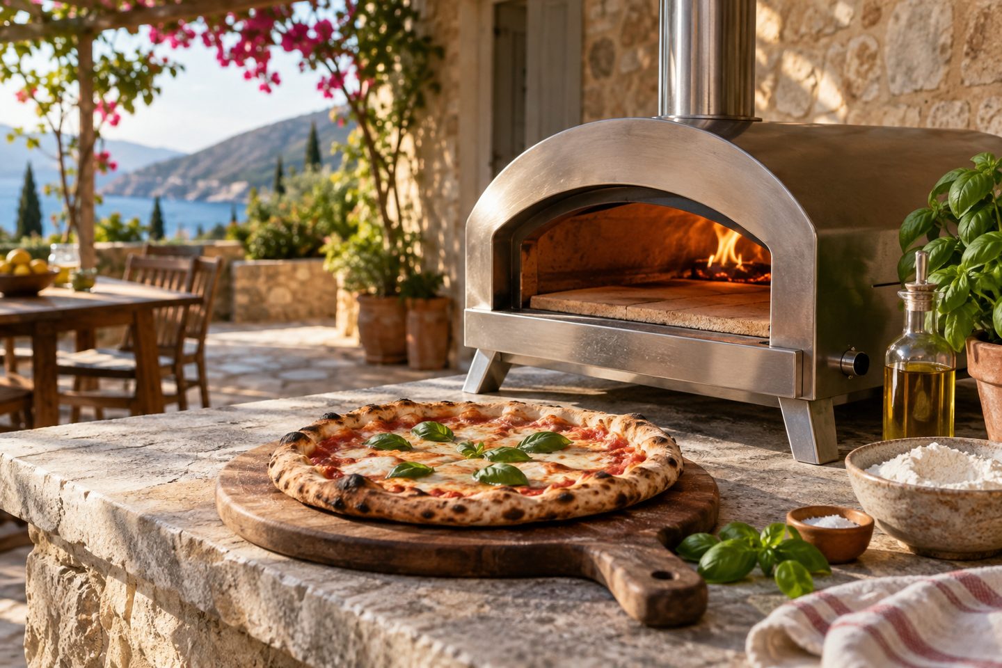 טאבון פיצה קמפ שף - ITALIA ARTISAN PIZZA OVEN
