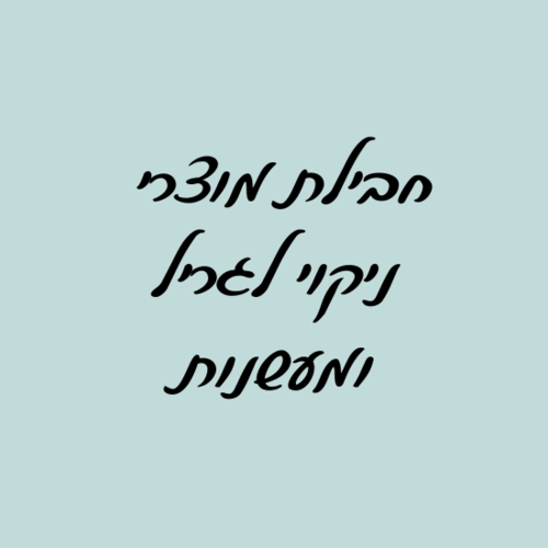 חבילת מוצרי ניקוי שנתי