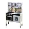 מטבח מעץ לילדים Miele עם מקרר, מתקן קרח, תנור, מיקרו ואורות וצלילים + 6 אביזרים