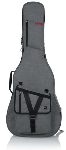 נרתיק לגיטרה אקוסטית אפור GATOR GT-ACOUSTIC-GRY Transit series bag grey