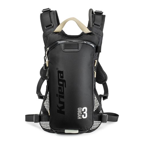 תיק רכיבה קרייגה שחור 3 ליטר -  KRIEGA HYDRO-3 HYDRATION PACK 