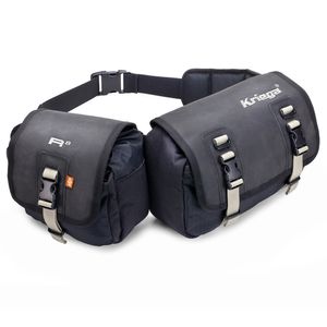 תיק מותן לכלים קרייגה שחור - KRIEGA R8 WAIST PACK