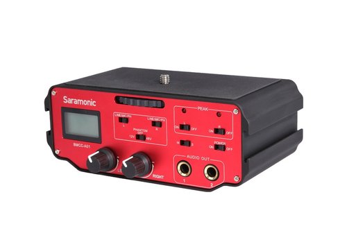 גריפ סאונד Saramonic BMCC-A01 2-Channel XLR Audio Adapter למצלמת Blackmagic