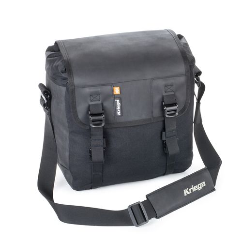 תיק צד לאופנועי רטרו קרייגה שחור 14 ליטר - KRIEGA SADDLEBAG SOLO-14