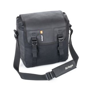 תיק צד לאופנועי רטרו קרייגה שחור 14 ליטר - KRIEGA SADDLEBAG SOLO-14
