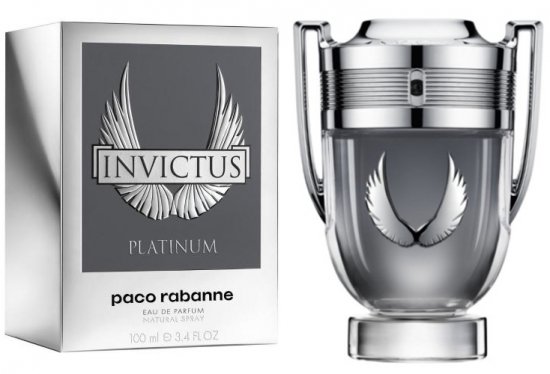 בושם לגבר פאקו רבאן PACO RABANNE INVICTUS PLATINUM  100 ML E.D.P 