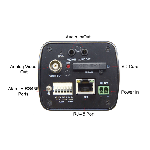 מצלמת אבטחה PROVISION BX-251IP5