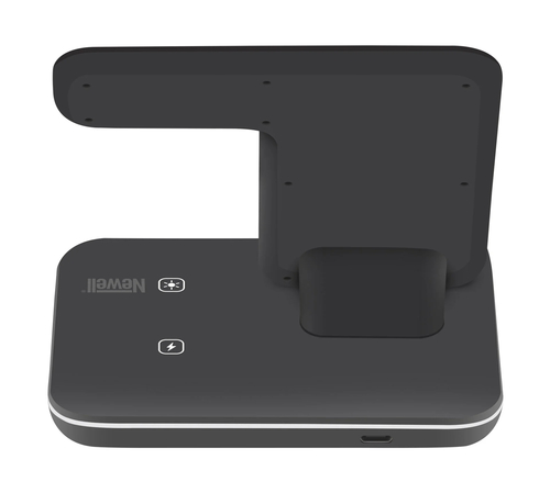 מטען משולש למכשירים ניידים Newell induOne N-GY-Z5A 3-in-1 Wireless Charger
