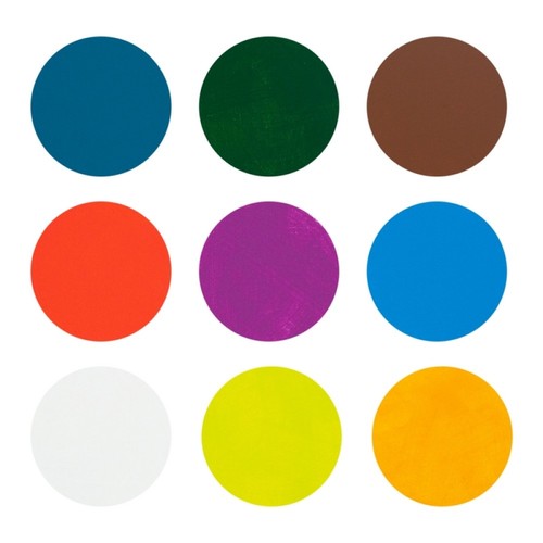 סט 9 צבעי אקריליק מאט DECOLA ACRYLIC MATT- דגם TROPICS