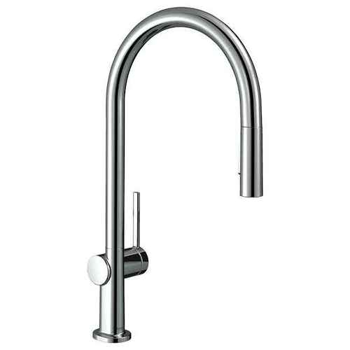 ברז מטבח נשלף 72800000 HansGrohe גימור כרום מבריק