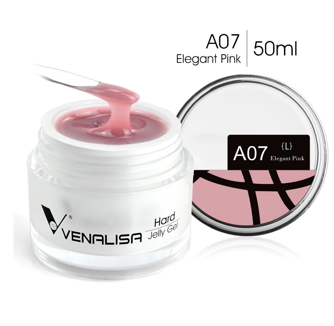 ג’ל בנייה A07 50 מ”ל Elegant pink ונליסה