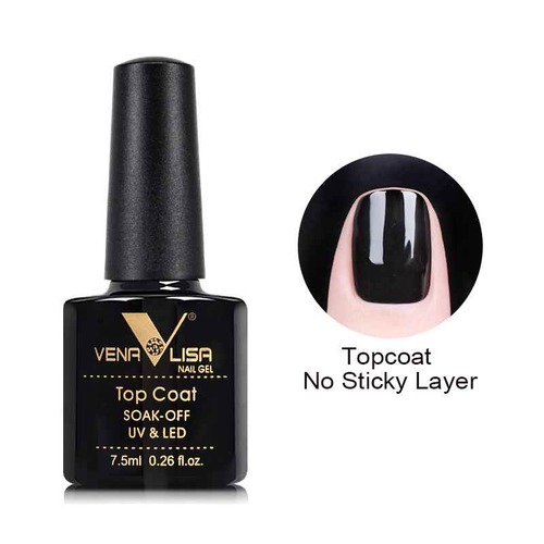 טופ ללא נטרול Top Coat 7.5ml ונליסה