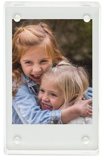 בלוק מגנטי-אקרילי (דו-צדדי) לתמונות Instax Mini