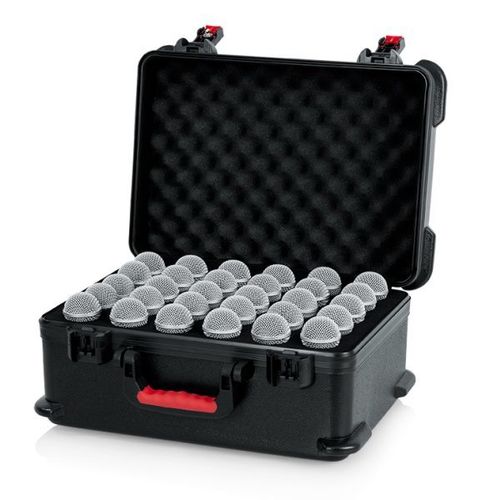 ארגז ל 30 מיקרופונים וכבלים GATOR GTSA-MIC30 Polyethylene