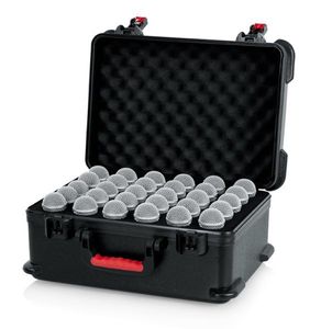 ארגז ל 30 מיקרופונים וכבלים GATOR GTSA-MIC30 Polyethylene