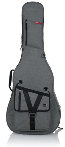 נרתיק לגיטרה אקוסטית אפור GATOR GT-ACOUSTIC-GRY Transit series bag grey
