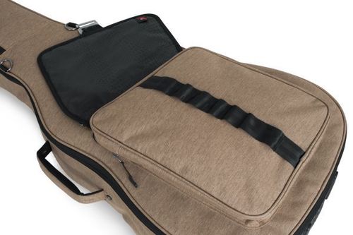 נרתיק לגיטרה אקוסטית בצבע חאקי GATOR GT-ACOUSTIC-TAN Transit Series