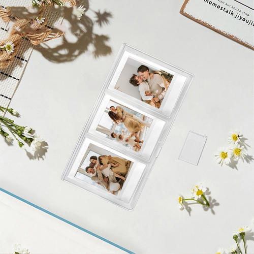 מעמד שקוף ל-3 תמונות Instax Mini