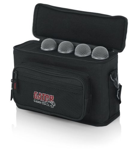 נרתיק ל 4 מיקרופונים GATOR GM-4 Padded Bag for Up to 4 Mics