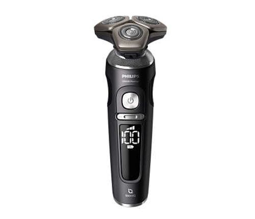 מכונת גילוח חשמלית לשימוש יבש ורטוב עם SkinIQ SP9840/32