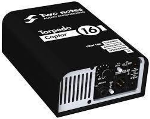 Two Notes Torpedo Captor Loadbox, attenuator, speakesim, DI 100W 16Ohms