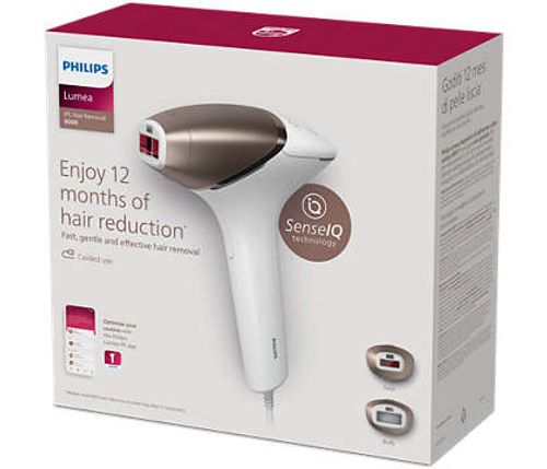 מכשיר להסרת שיער IPL עם SenseIQ BRI945/00
