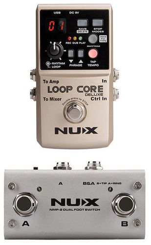 אפקט לגיטרה NUX Loop Core deluxe + foot switch