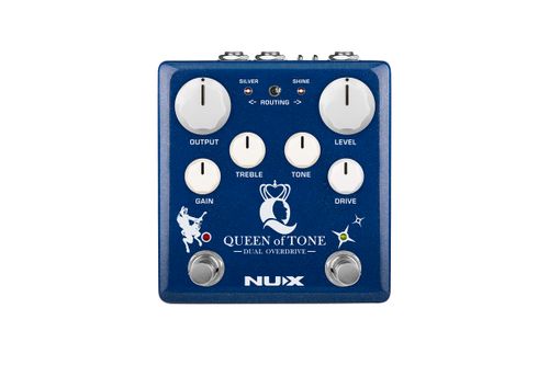 אפקט לגיטרה NUX NDO-6 Queen of Tone Dual Overdrive