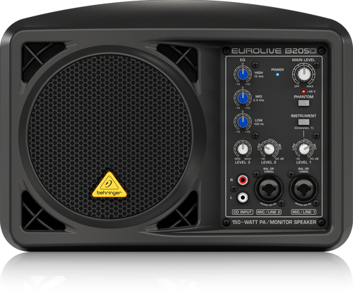 מוניטור מוגבר למעמד מיקרופון Behringer B205D