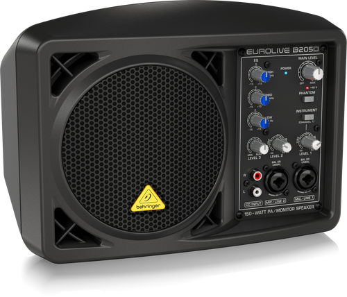 מוניטור מוגבר למעמד מיקרופון Behringer B205D