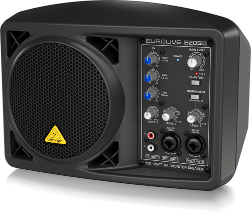 מוניטור מוגבר למעמד מיקרופון Behringer B205D