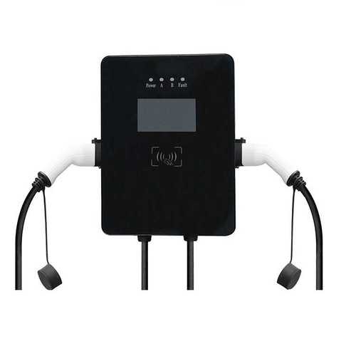 עמדת טעינה כפולה 2X22KW. דגם DSG-3012