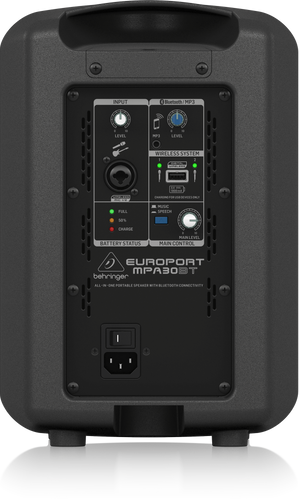מערכת הגברה ניידת 30 וואט Behringer MPA30BT
