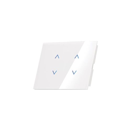 מתג חכם לתריס 2 מפסקים לבן / שחור 