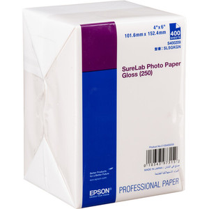 מארז נייר פוטו מבריק Epson Surelab 10X15 Glossy