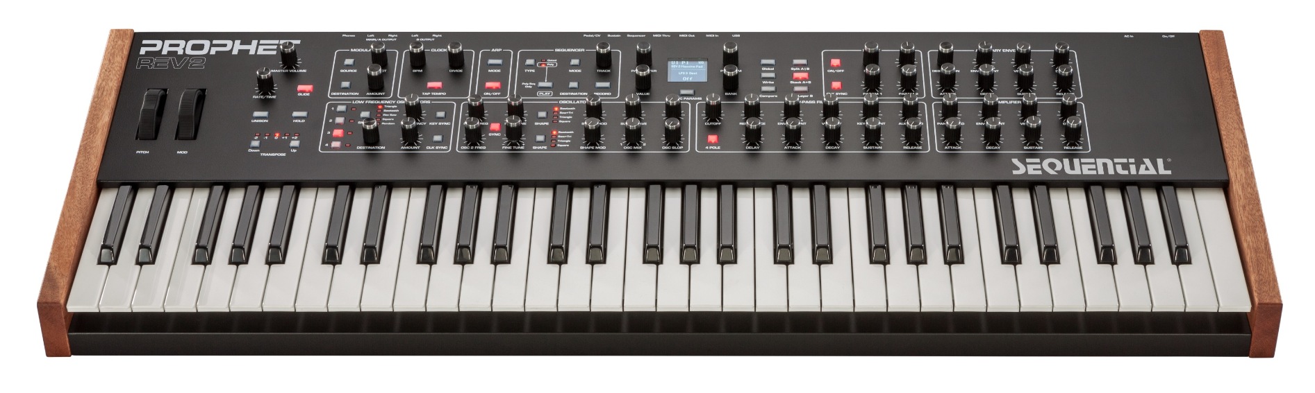 סינתיסייזר Prophet Rev2 16-Voice Keyboard