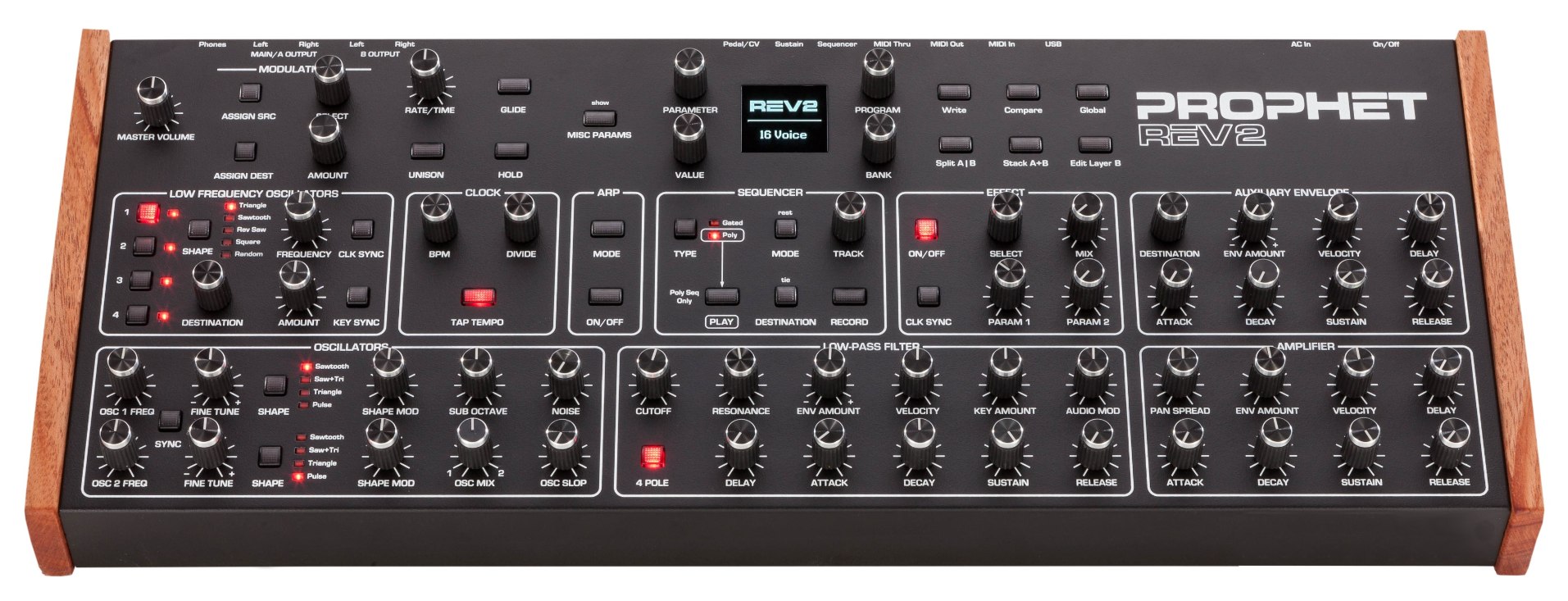 סינתיסייזר Prophet Rev2 Desktop 8-Voice