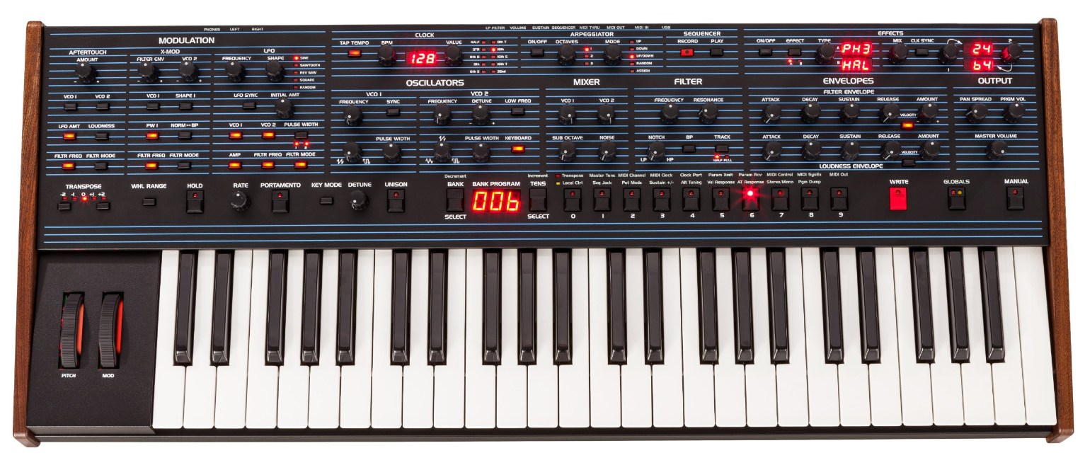 סינתיסייזר OB-6 Keyboard