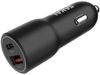 מטען רכב מהיר USB+TYPE-C 36W
