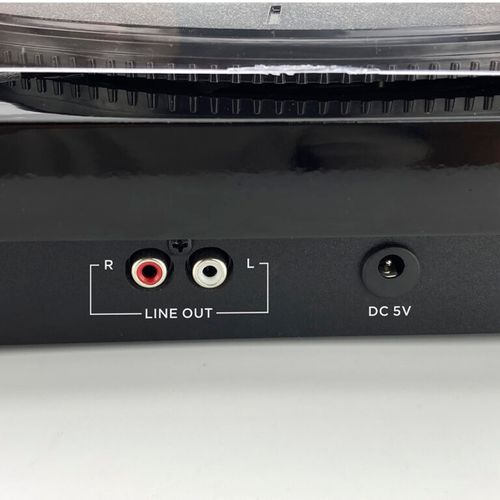 פטיפון כולל זוג רמקולים מובנים שחור Aiwa GBTUR-120BKMKII
