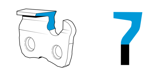 שרשרת 74ח 22LPX - 325 063 פרופיל מרובע אורגון