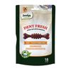 חטיף לכלב DENT FRESH חטיף דנטלי מועשר בשמן סלמון לטיפוח הפרווה 24 יח'