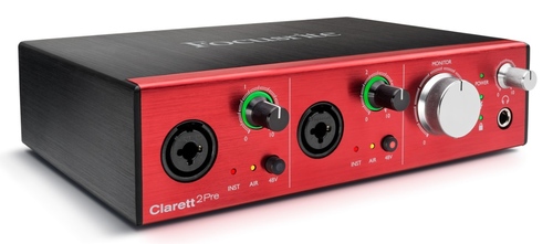 Focusrite Clarett+ 2Pre Audio Interface