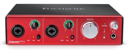 Focusrite Clarett+ 2Pre Audio Interface