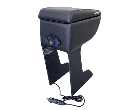 משענת יד מפוארת לרכב עם שקע USB