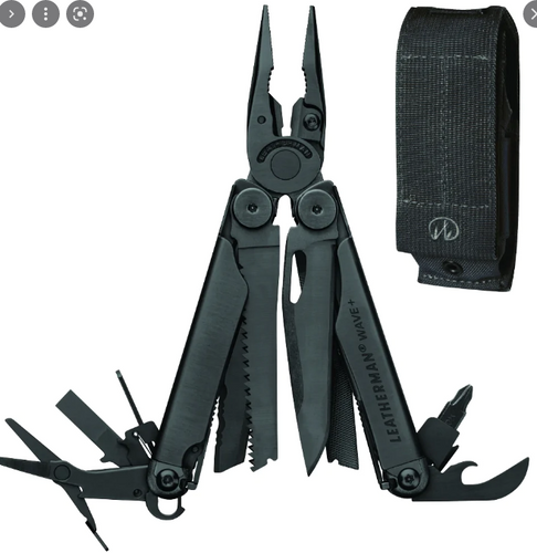 לדרמן מושחר במבצע ! Leatherman Wave PLUSE  Black
