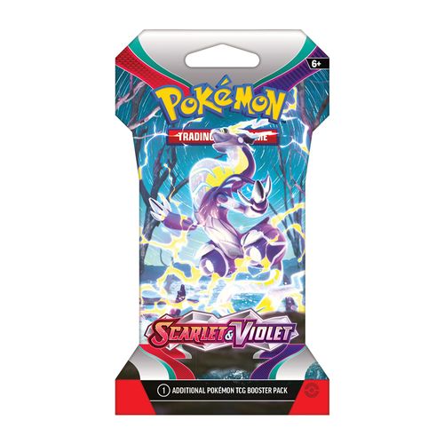 מארז 10 קלפי פוקימון בהפתעה Scarlet & Violet (מגוון)