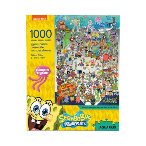 פאזל 1000 חלקים - בוב ספוג