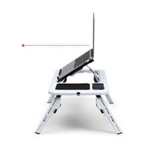 זווית תמונת מוצר נוספת שולחן מחשב מתקפל +מאוורר קירור