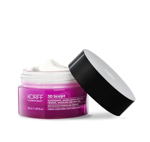 קרם מסכה  Korff  SCULPT FACE AND NECK CREAM MASK BOOSTING EFFECT 3D 50 ml